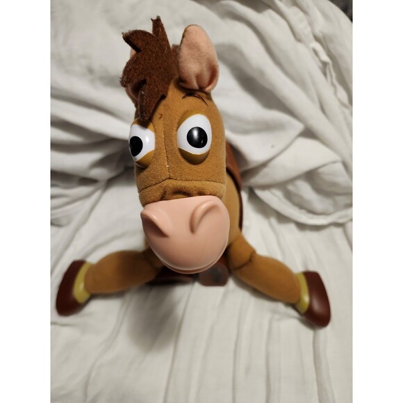 Disney Other - Disney Pixar Toy Story Cute Horse Bullseye Plush Toy 13.5" W x 18" H Brown